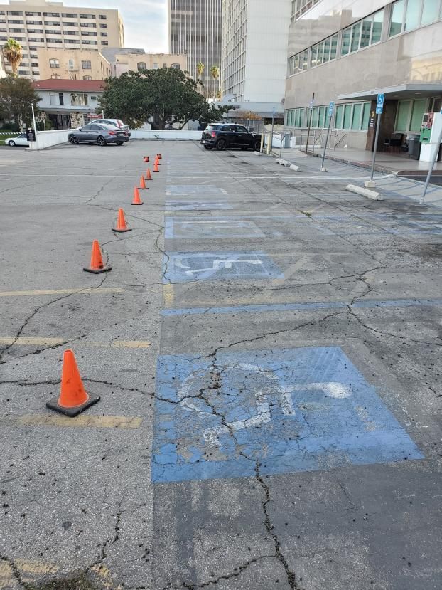 A recent asphalt and pavement contractor job in the  area