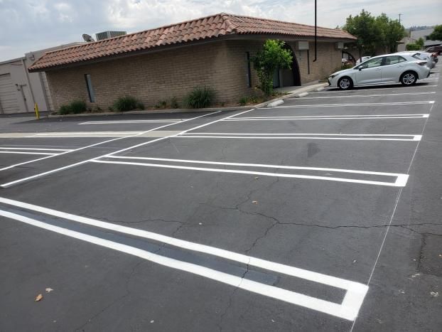 A recent asphalt and pavement contractor job in the  area
